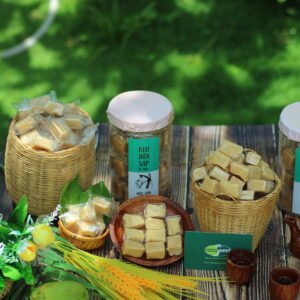 Kẹo dừa sáp ít béo hộp 400g