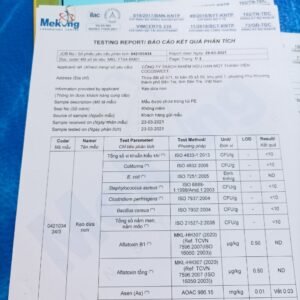 Kiểm nghiệm kẹo dùa non bến tre