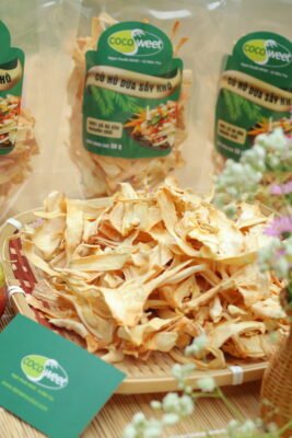 Củ hủ dừa sấy khô Bến Tre Củ hủ dừa sấy khô Bến Tre