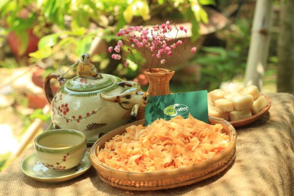 Dừa sấy giòn Bến Tre Dừa sấy giòn Bến Tre