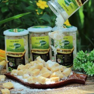 Kẹo dừa sáp lắc vị truyền thống