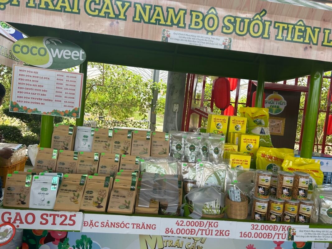 Gian hàng Cocosweet tại Lễ hội Trái cây Nam Bộ 2023