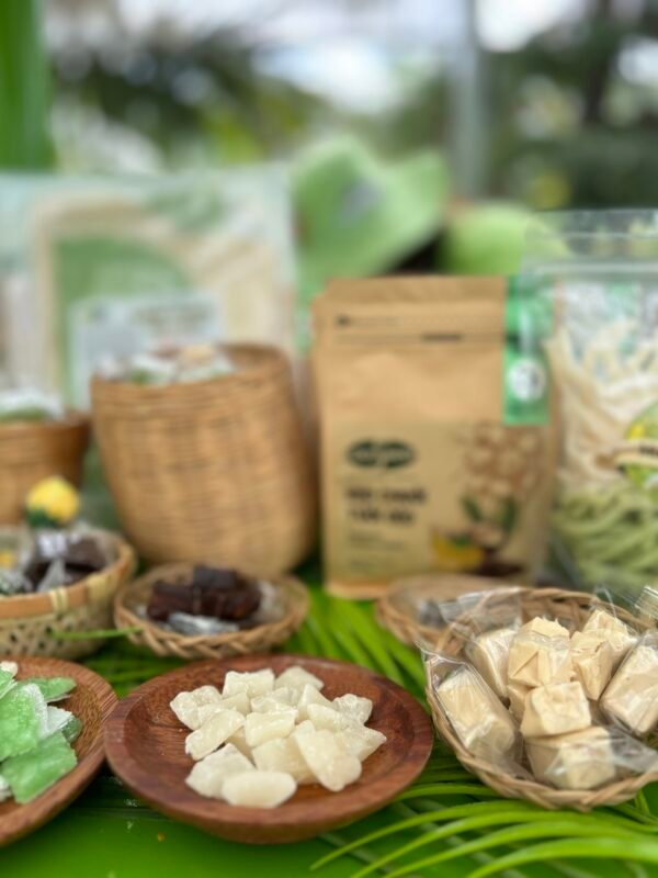 Mẫu thử kẹo dừa Cocosweet