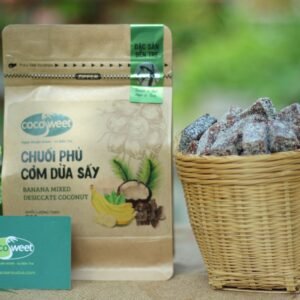 Kẹo chuối tươi phủ cơm dừa